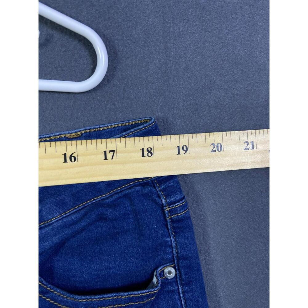 Wax Jean Cozy Up Knit Denim 90014XL Stretch Skinny Blue Jeans Size 20 Design USA - Picture 4 of 11